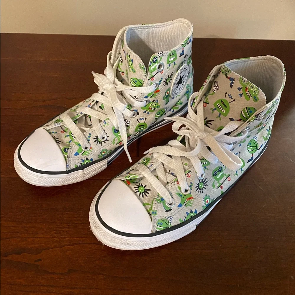 Converse Chuck Taylor All Star Hi Sneaker Creature Feature Monsters and Robots